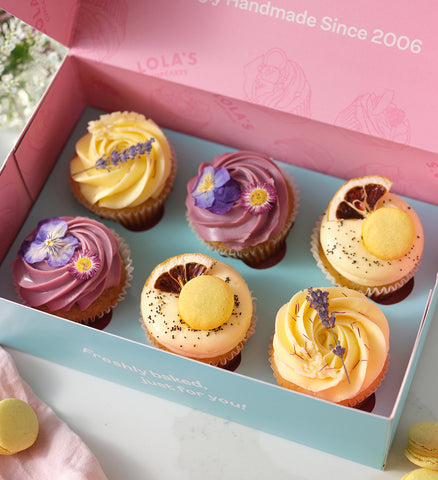 Spring Cupcake Box