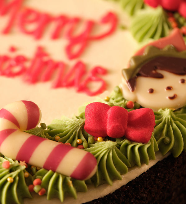 Nationwide Christmas Wreath Cake