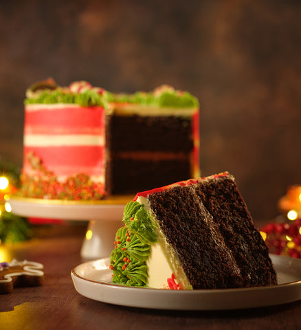 Christmas Wreath Cake