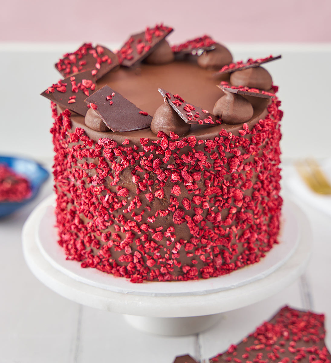 Chocolate and Raspberry Nationwide Cake – Lola's