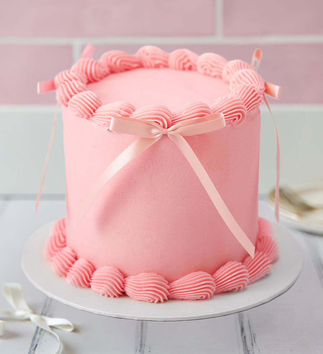 Pink Vintage Cake | Order Online & Enjoy Home Delivery in London – Lola's