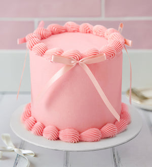 Pink Ribbons and Ruffles Cake – Lola's