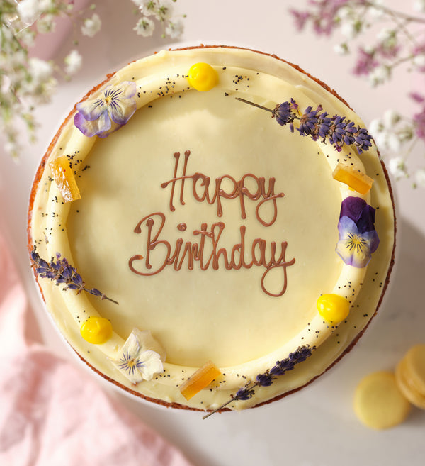 Nationwide Lemon and Poppyseed Cake
