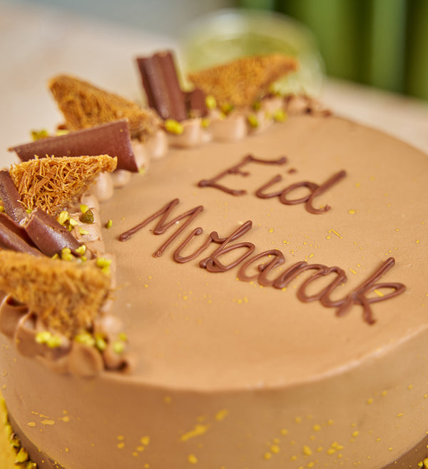 Eid Pistachio Kunafa Cake