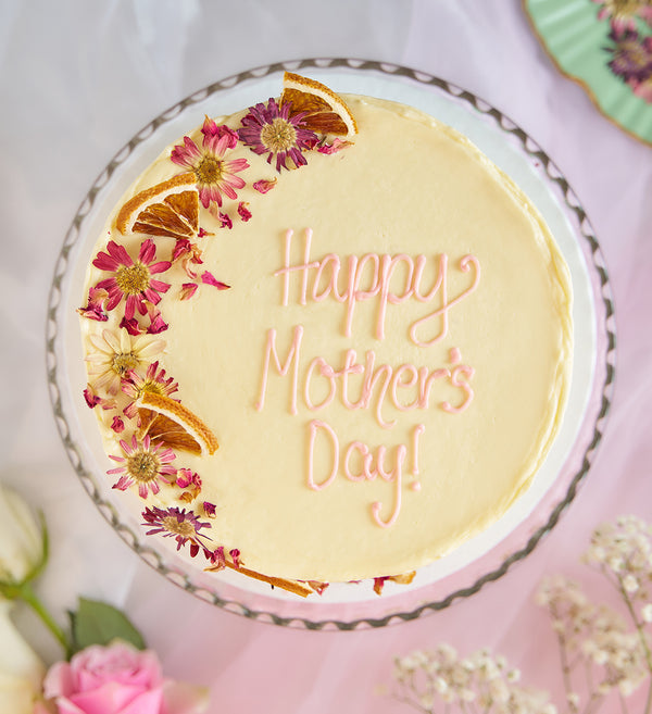 Mothers Day Floral Layer Cake