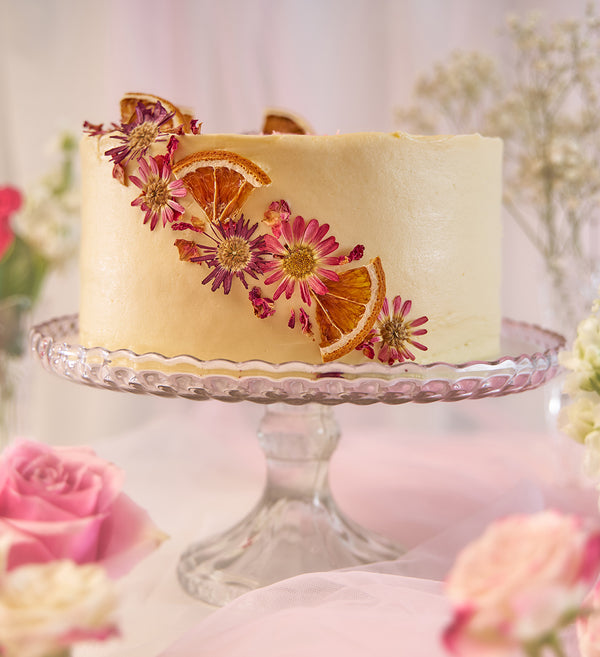 Mothers Day Floral Layer Cake