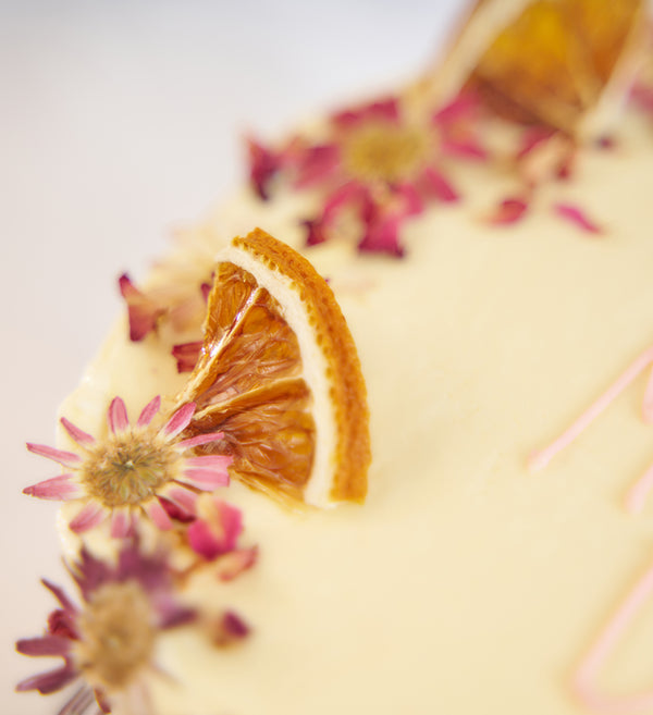 Mothers Day Floral Layer Cake