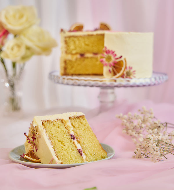 Mothers Day Floral Layer Cake