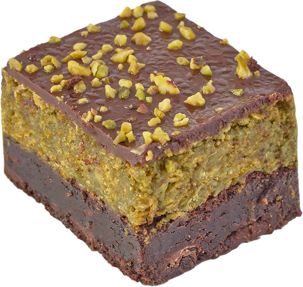 Pistachio Hexagonal Brownie