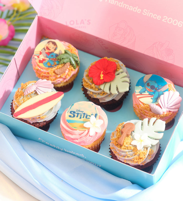 Disney Lilo and Stitch Themed Cupcake Box - 2nd image