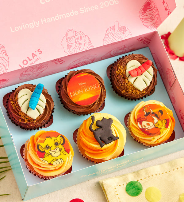 Disney Lion King Themed Cupcake Box