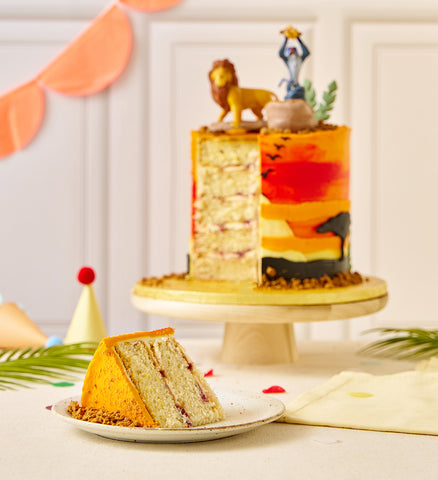 Disney Lion King Themed Tall Cake