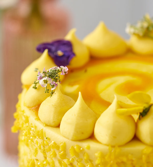 Mango and Yuzu Cake