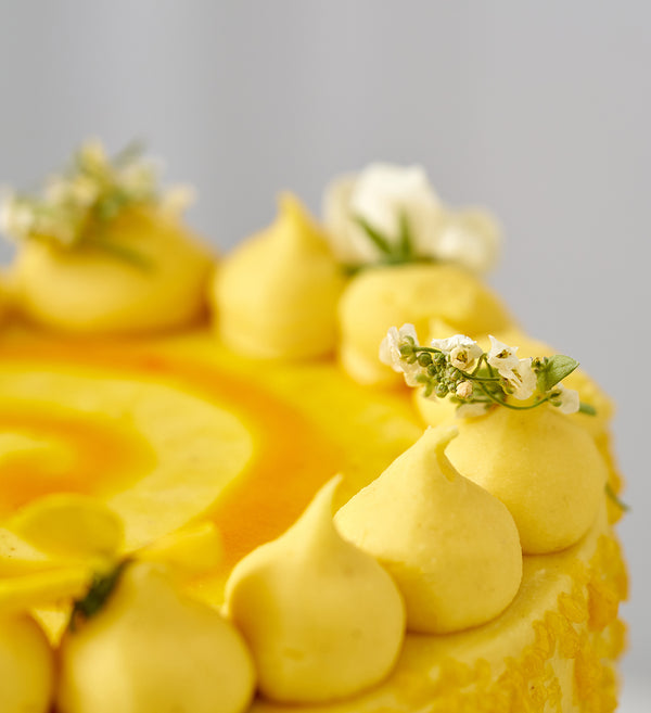 Mango and Yuzu Cake