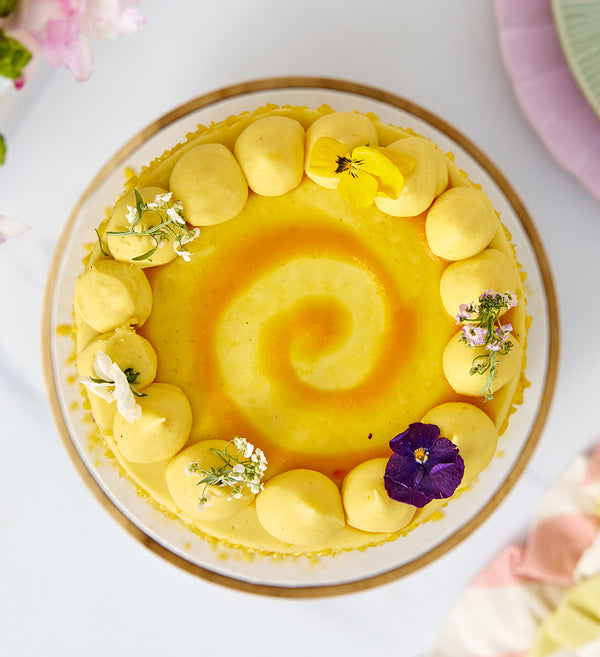 Mango and Yuzu Cake