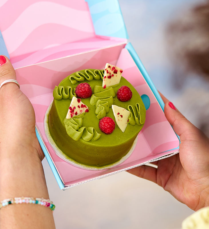 Matcha and Raspberry Bento Cake - 2nd image