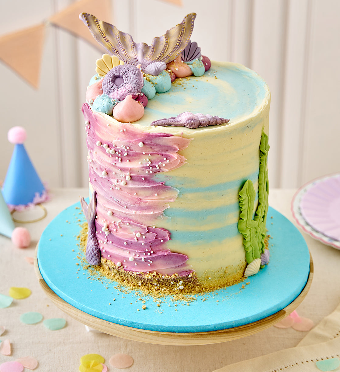 Mermaid Tall Cake