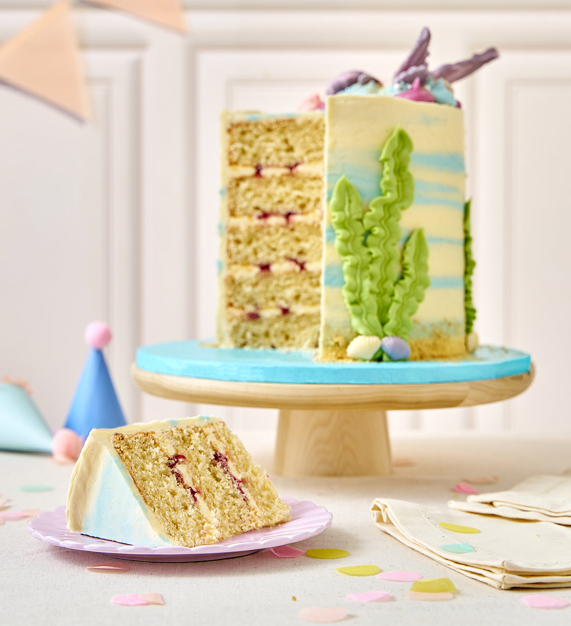 Mermaid Tall Cake