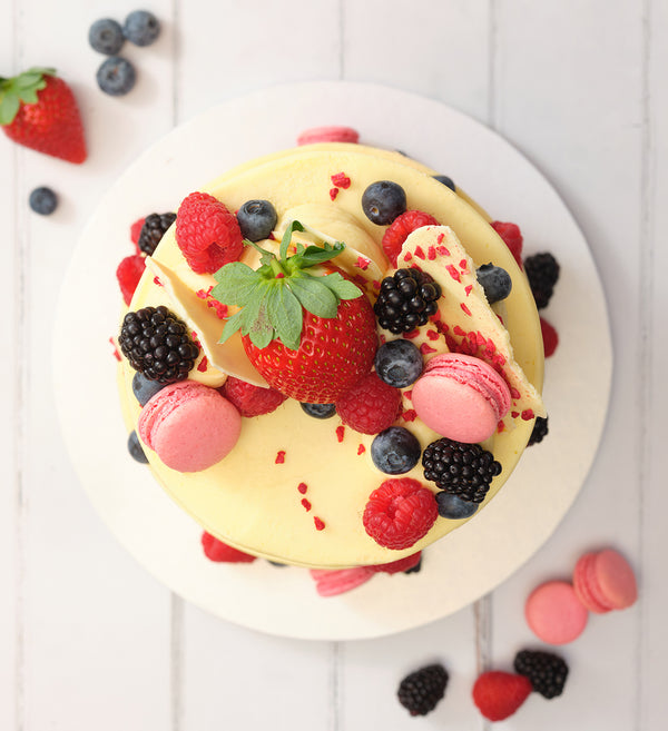 Tutti Frutti Mini Two Tier Loaded Cake