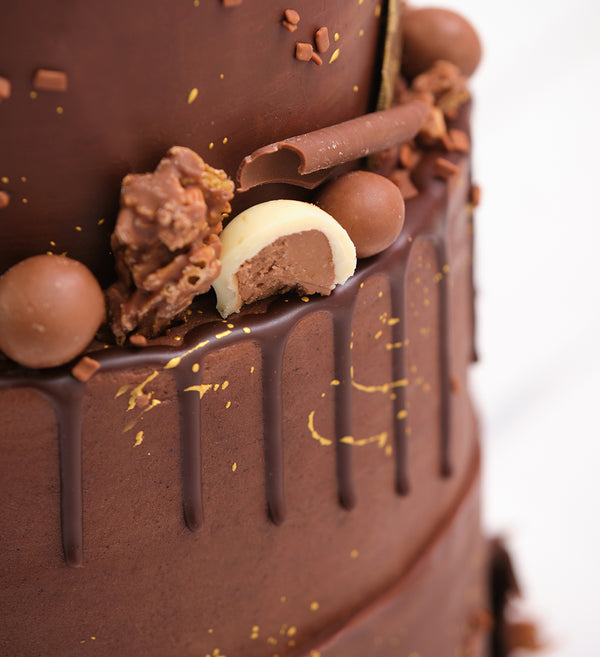 Chocolate Mini Two Tier Loaded Cake