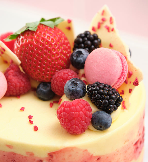 Tutti Frutti Mini Two Tier Loaded Cake