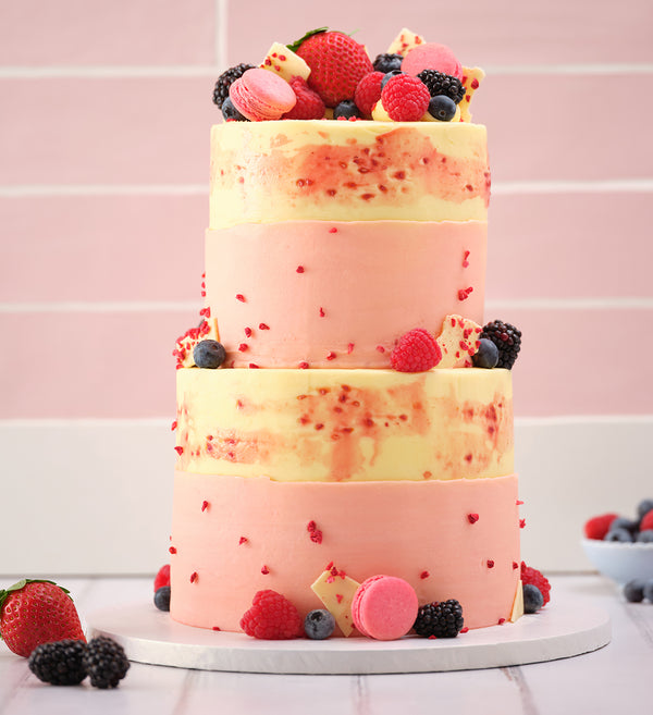 Tutti Frutti Mini Two Tier Loaded Cake