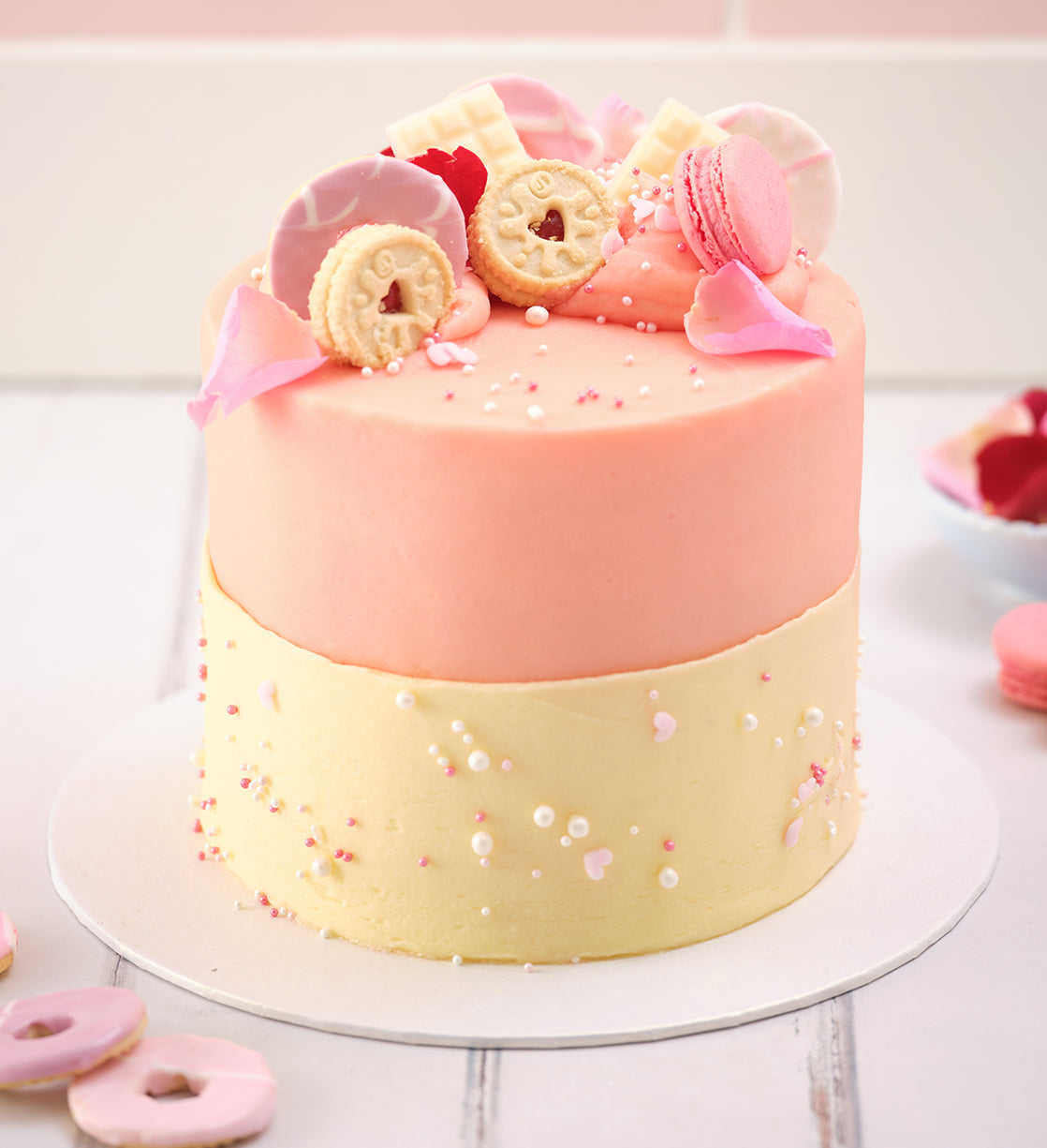 Pink Loaded Cake