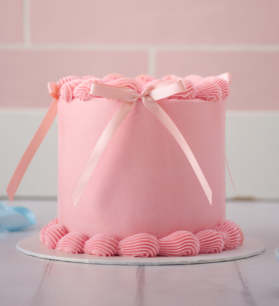 Pink Ribbons and Ruffles Cake – Lola's
