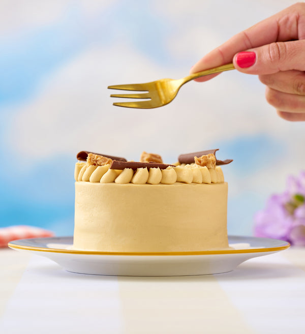 Miso, Caramel and Chocolate Bento Cake