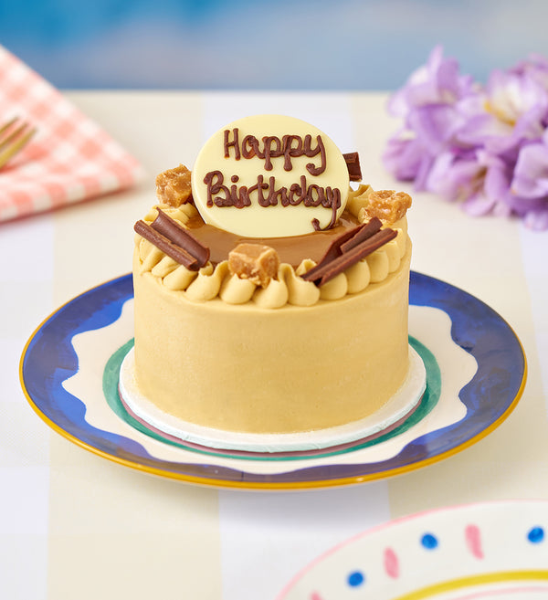 Miso, Caramel and Chocolate Bento Cake
