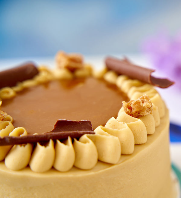 Miso, Caramel and Chocolate Bento Cake
