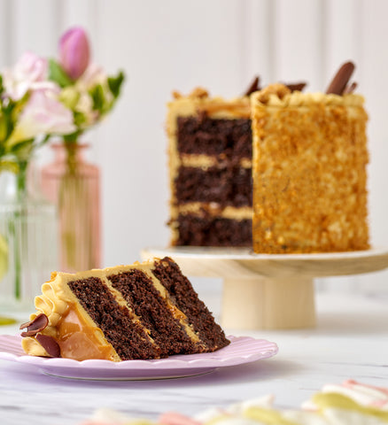 Miso, Caramel and Chocolate Cake