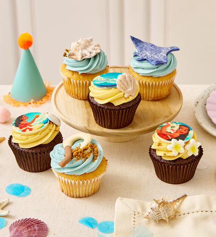 Disney Moana Themed Cupcake Box