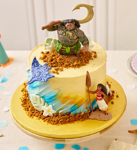 Disney Moana Themed Cake