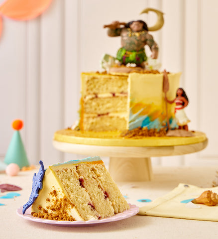 Disney Moana Themed Cake