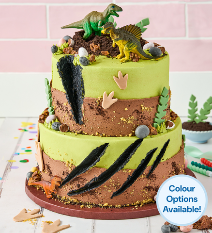 Dinosaur Two Tier Cake