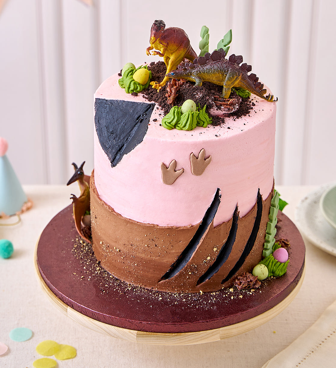 Dinosaur Tall Cake