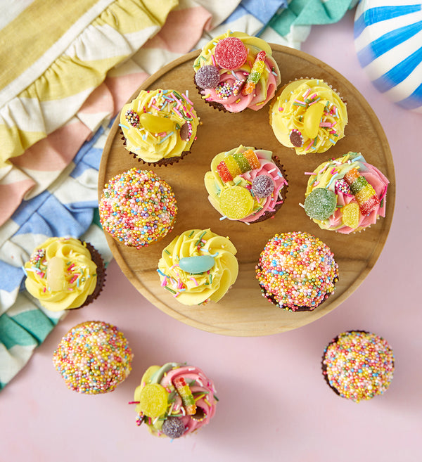 Rainbow Mini Cupcake Box