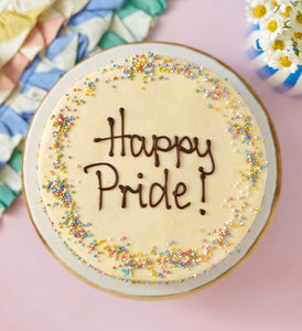 Rainbow Vanilla Cake - 2nd image