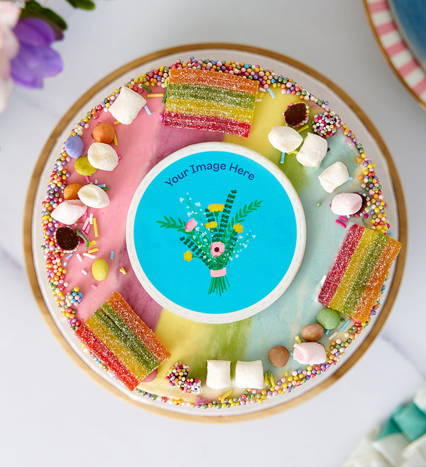 Rainbow Sprinkle Nationwide Cake