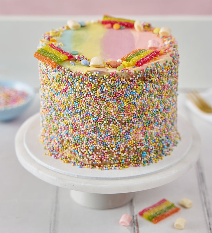 Rainbow Sprinkle Nationwide Cake