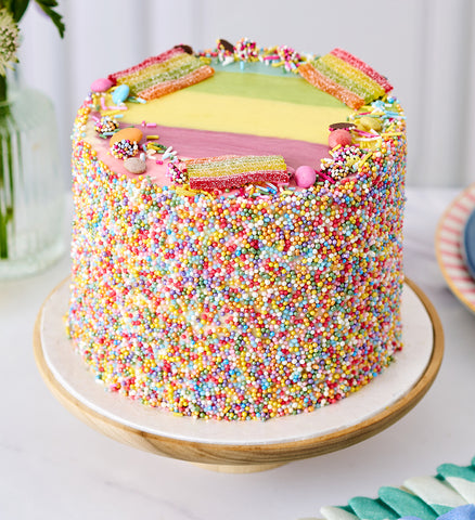 Rainbow Sprinkle Nationwide Cake