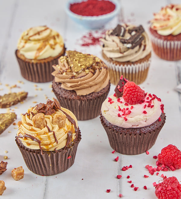 New Assorted Classic Cupcake Box