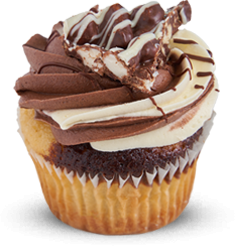Rocky Road Cupcake