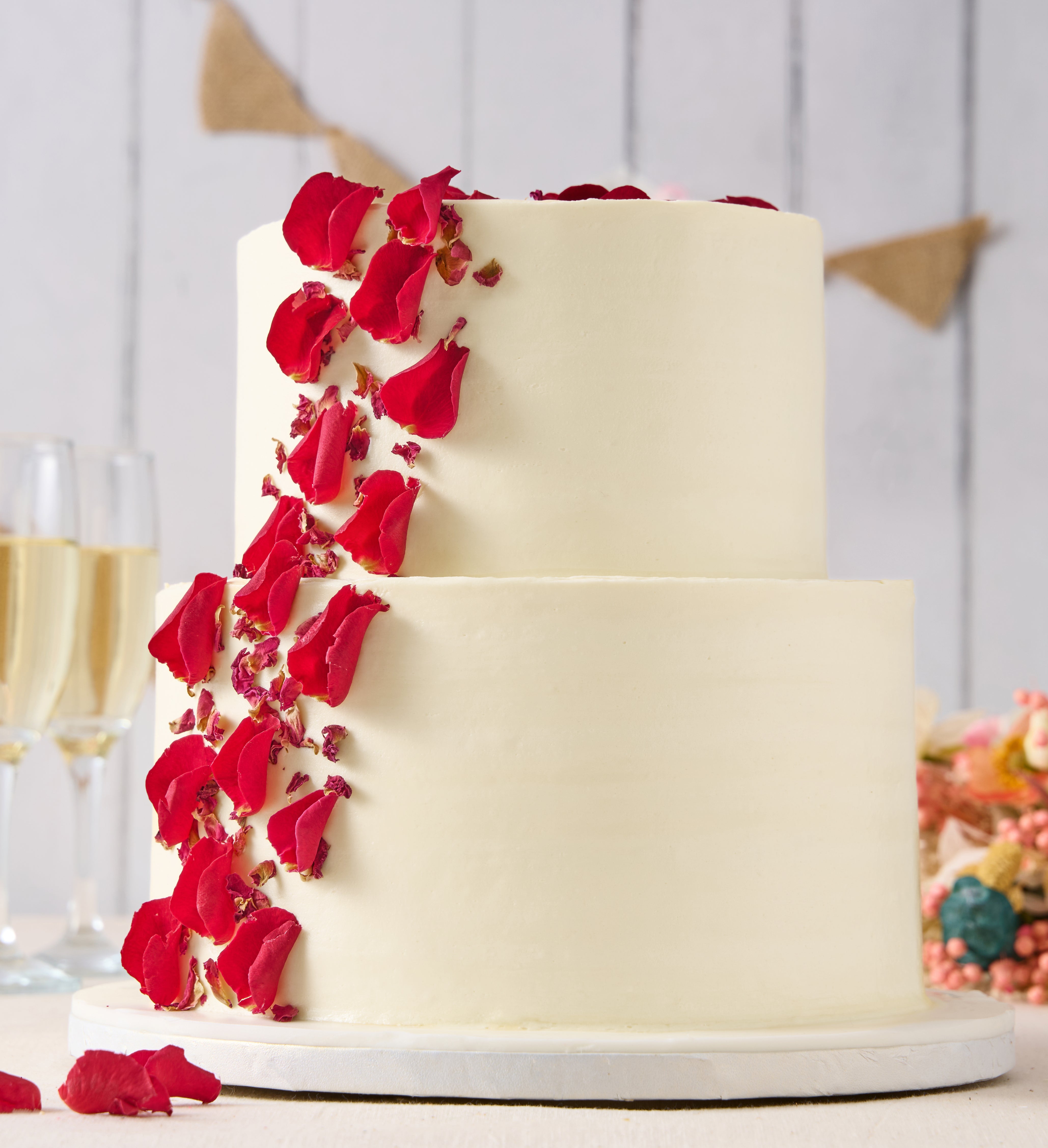 Rose Petal Cake