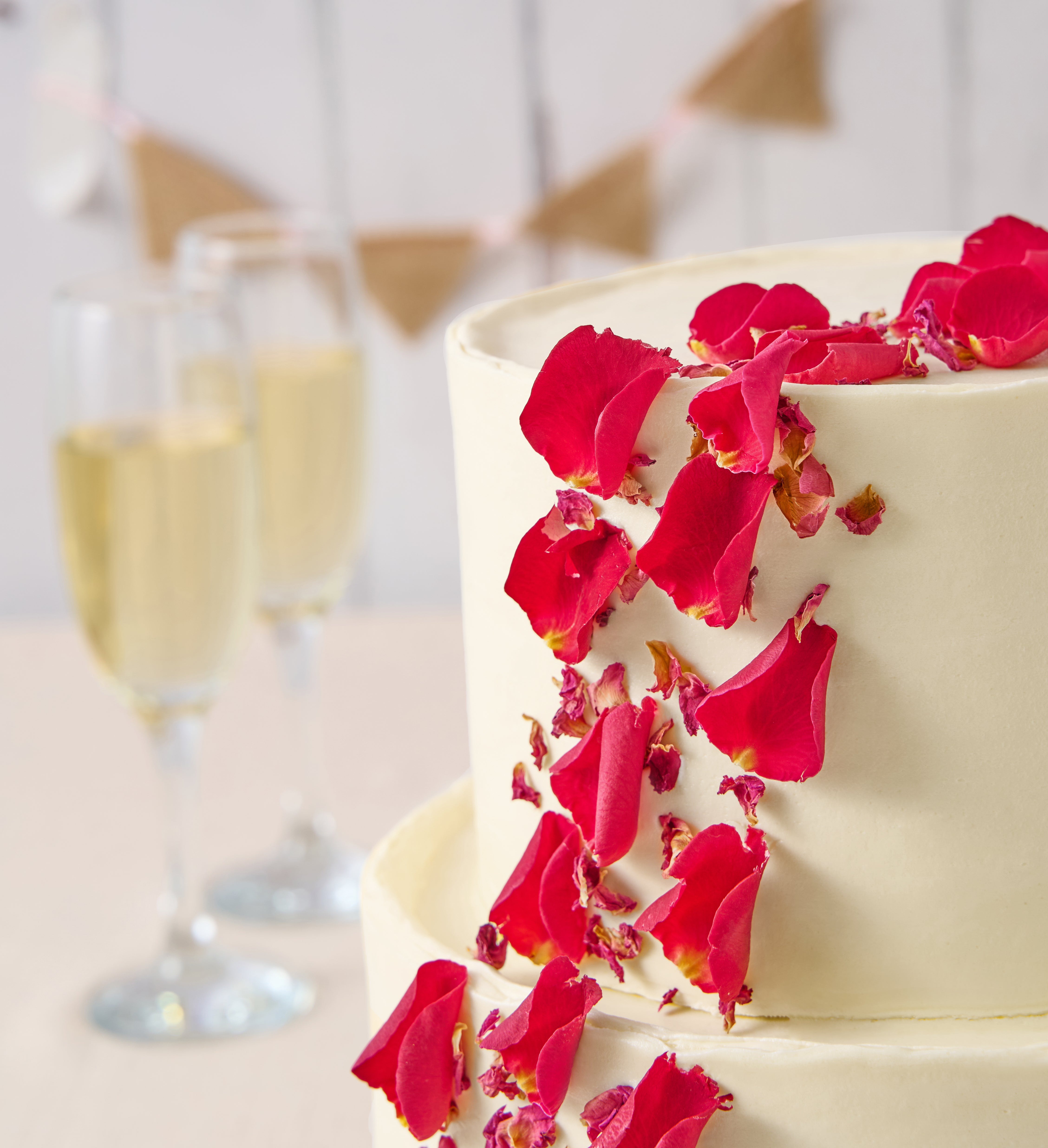 Rose Petal Cake