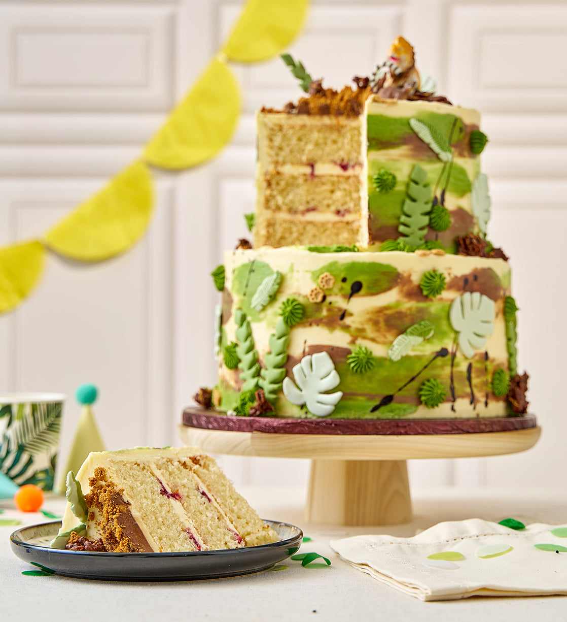 Safari Two Tier Cake