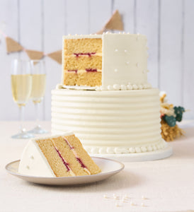 Ivory Pearl Cake - 2nd image