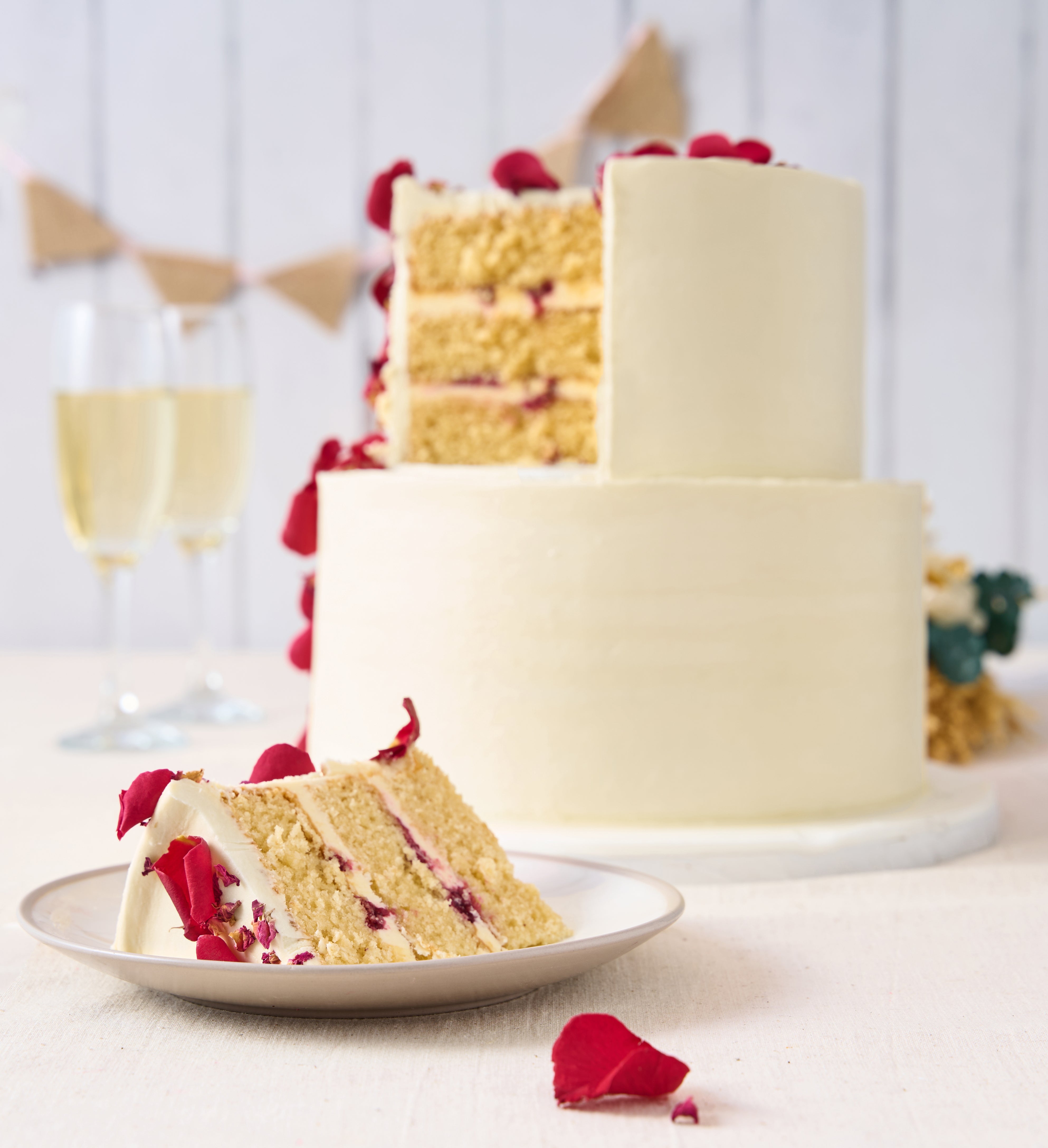Rose Petal Cake
