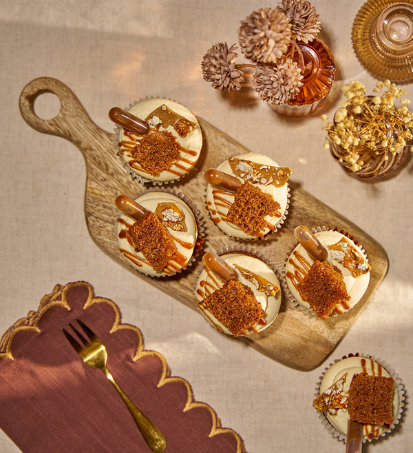 Sticky Toffee Cupcake Box